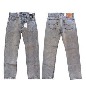 Levi's® Premium 501® '93 Straight Fit Men’s Jeans Gaze at Abyss - Grey